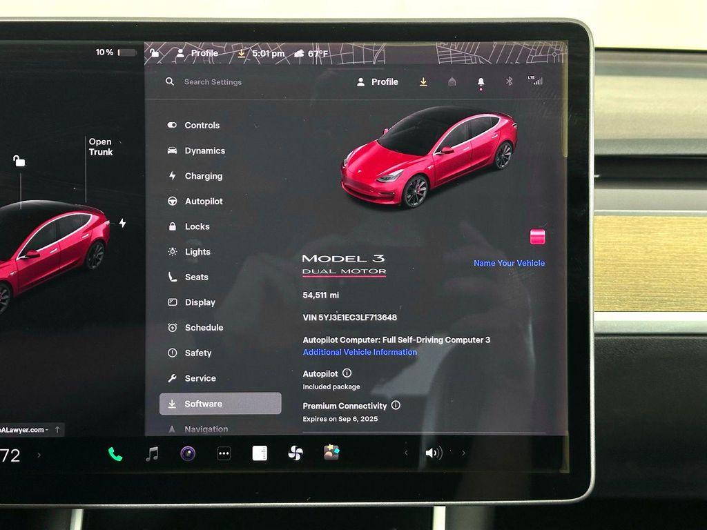 used 2020 Tesla Model 3 car, priced at $19,980