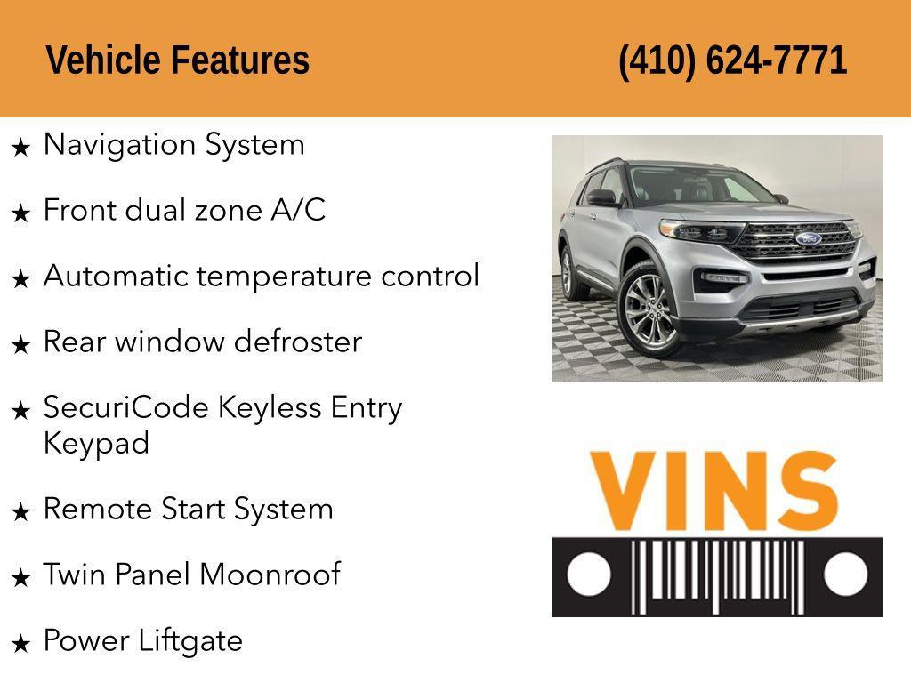 used 2023 Ford Explorer car, priced at $27,980