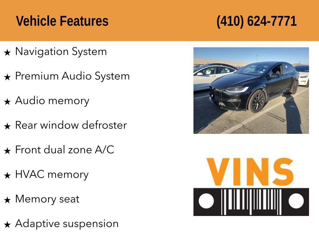 used 2024 Tesla Model X car, priced at $61,980