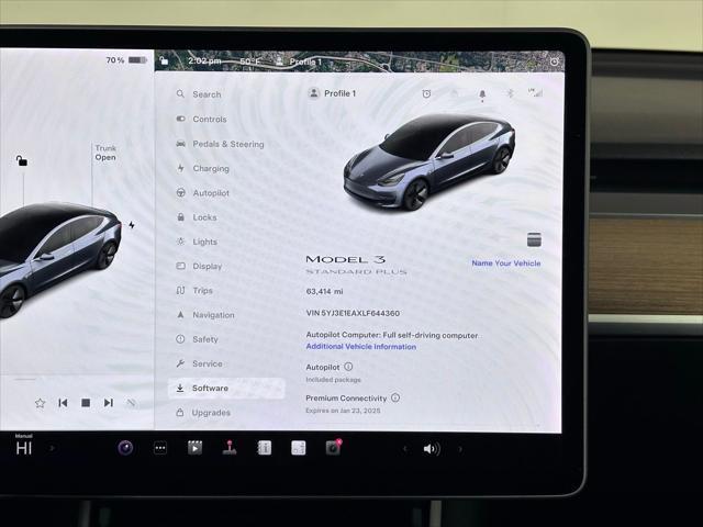 used 2020 Tesla Model 3 car, priced at $20,980