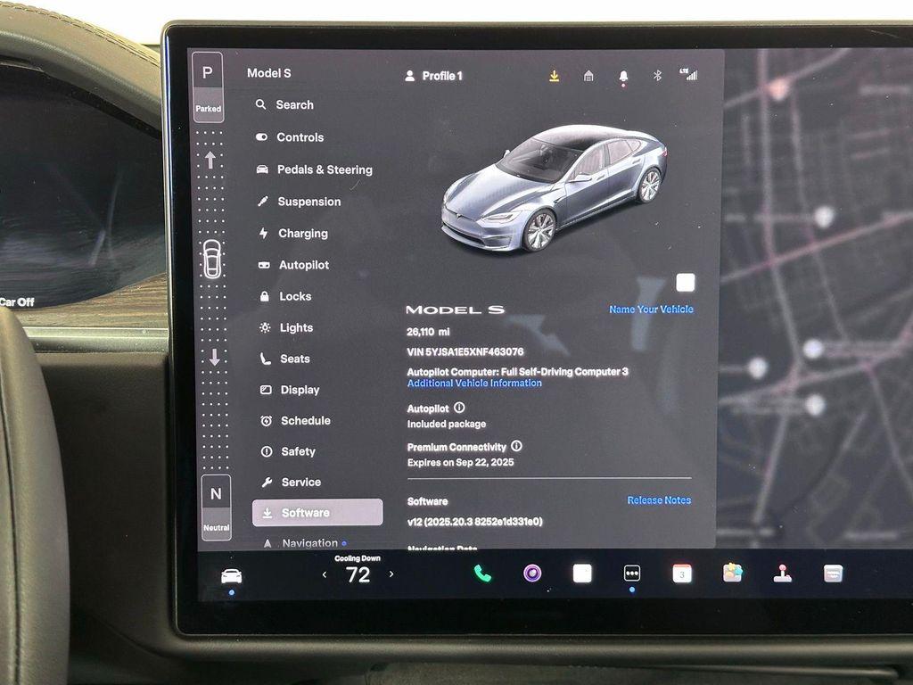 used 2022 Tesla Model S car, priced at $38,980
