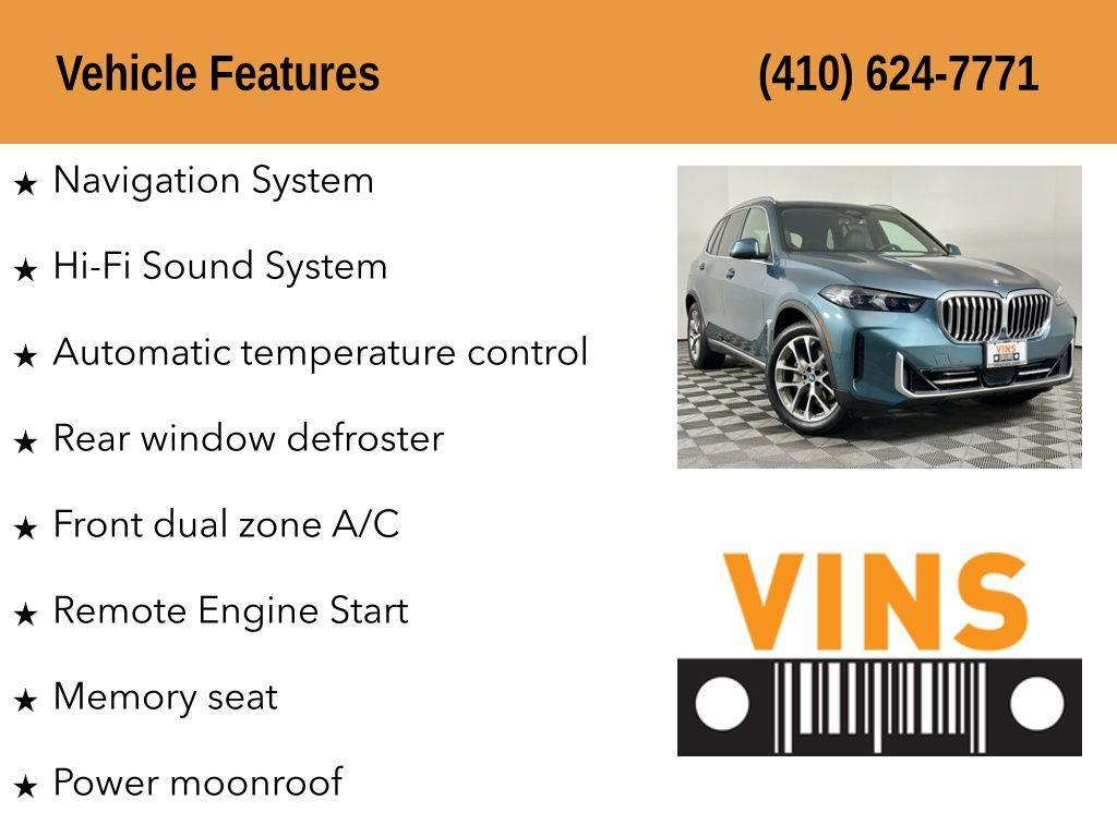 used 2024 BMW X5 car, priced at $57,980