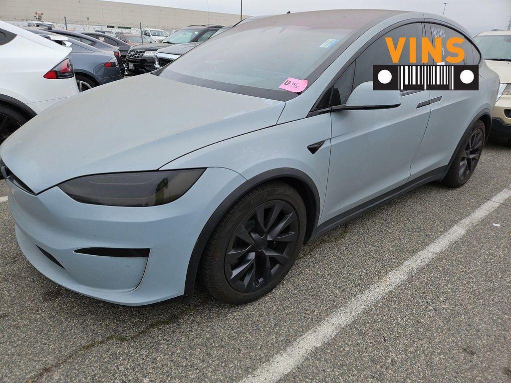 used 2022 Tesla Model X car, priced at $54,980
