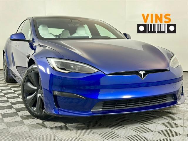 used 2022 Tesla Model S car, priced at $39,980