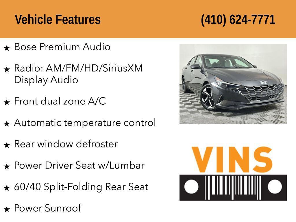 used 2021 Hyundai Elantra car, priced at $15,980
