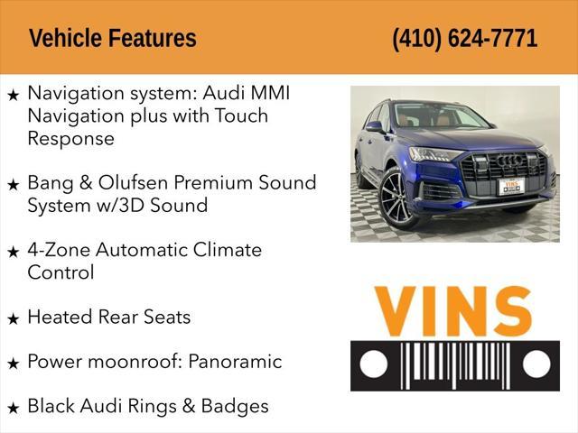 used 2023 Audi Q7 car, priced at $51,980