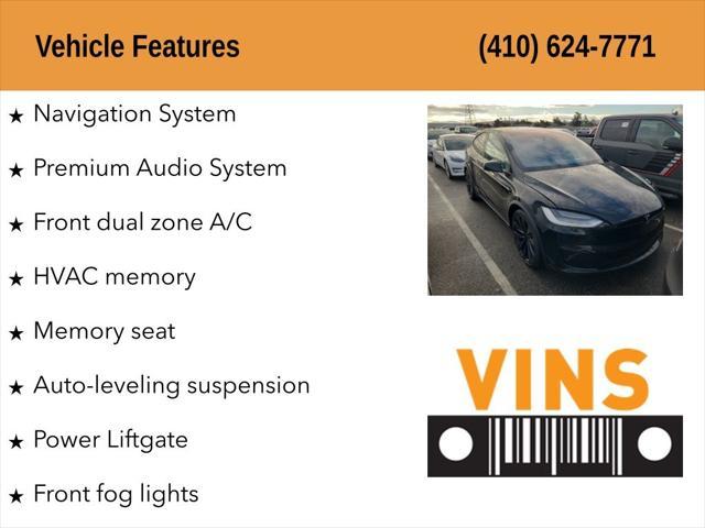 used 2022 Tesla Model X car, priced at $55,980