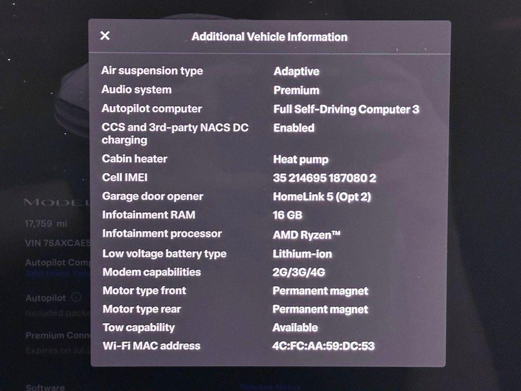 used 2022 Tesla Model X car, priced at $46,980