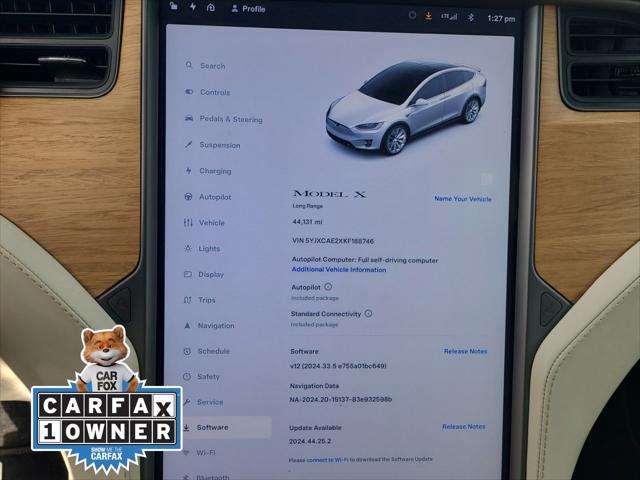 used 2019 Tesla Model X car, priced at $31,980