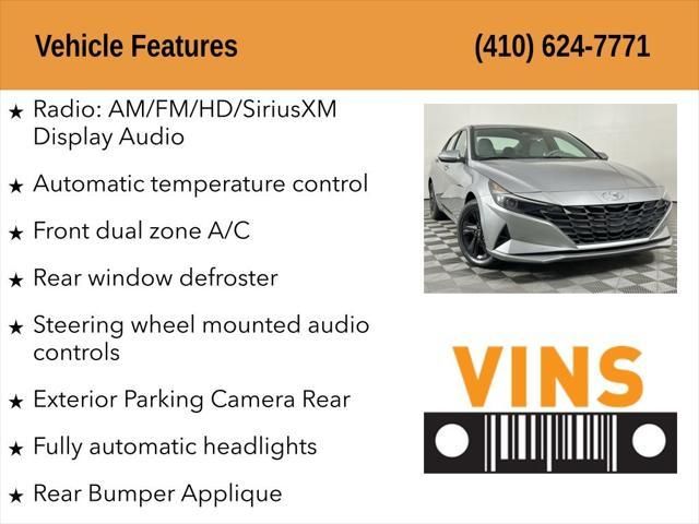 used 2022 Hyundai Elantra car, priced at $18,690