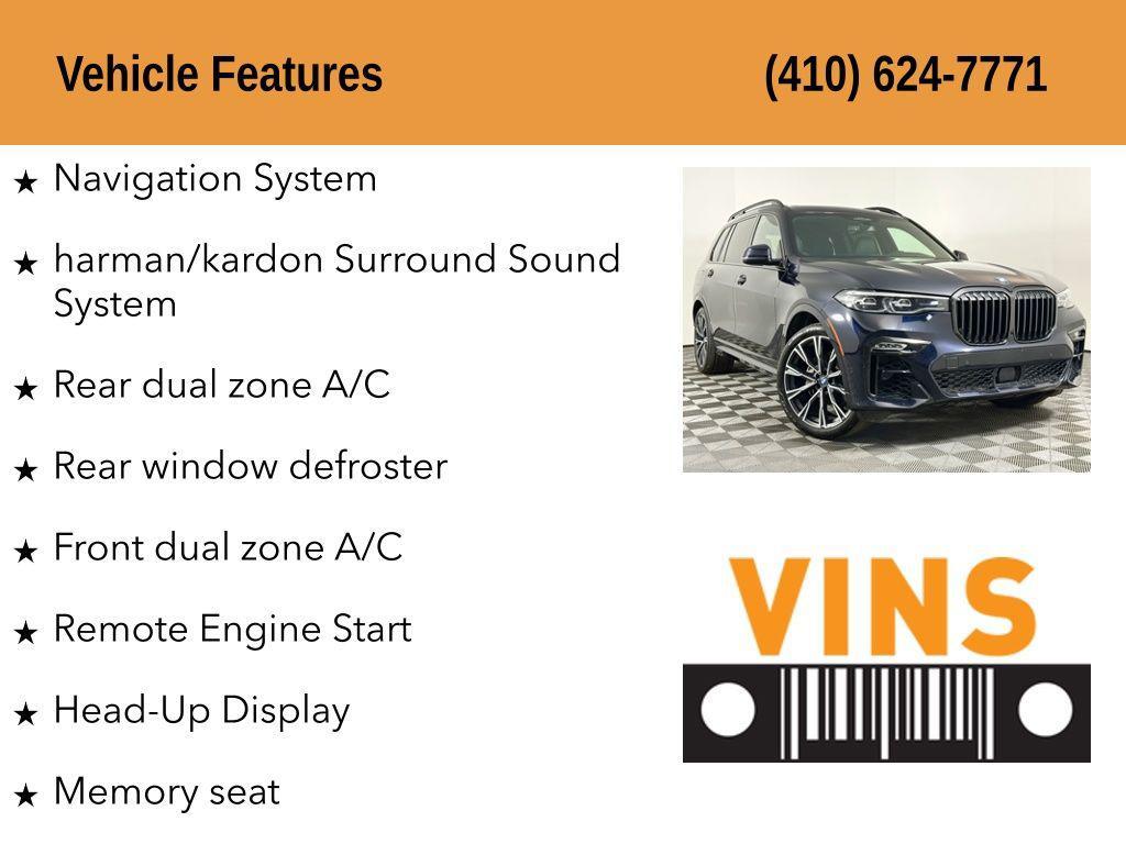 used 2020 BMW X7 car, priced at $30,980