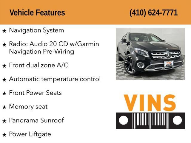 used 2018 Mercedes-Benz GLA 250 car, priced at $15,980