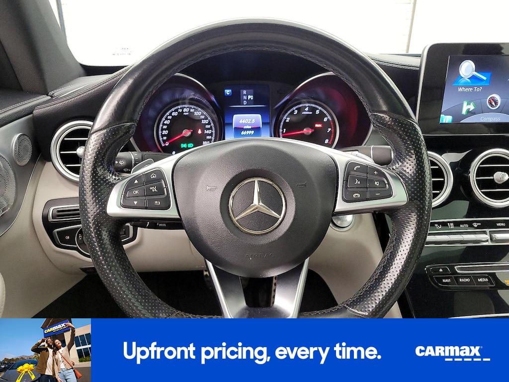used 2017 Mercedes-Benz C-Class car, priced at $20,998
