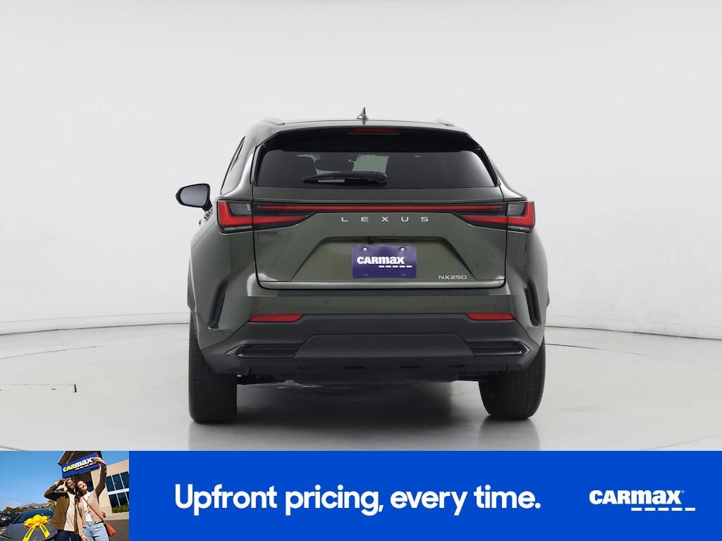 used 2022 Lexus NX 250 car, priced at $37,998