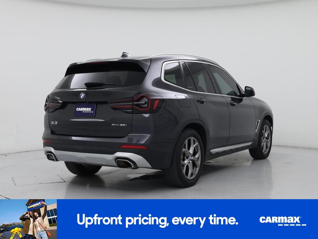 used 2022 BMW X3 car, priced at $33,998