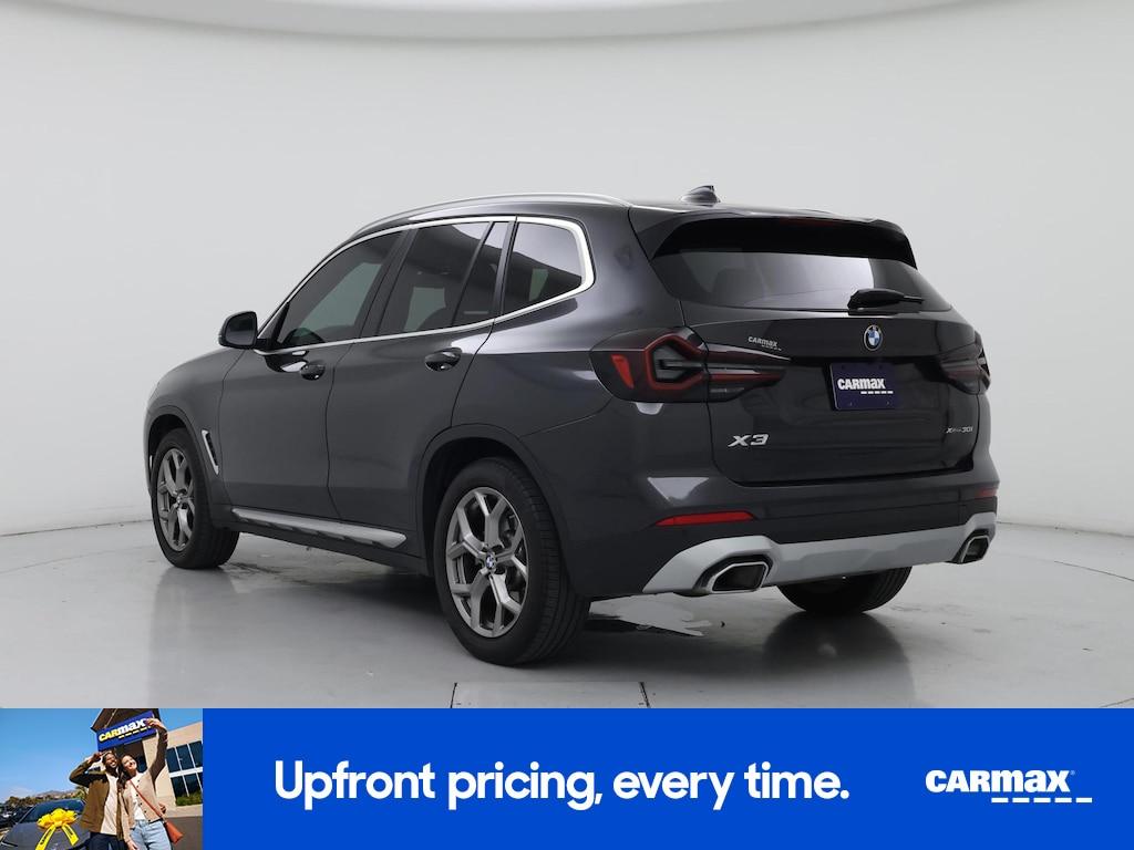 used 2022 BMW X3 car, priced at $33,998