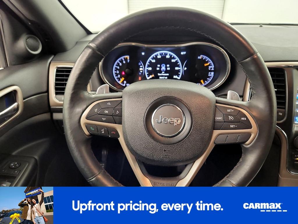 used 2017 Jeep Grand Cherokee car, priced at $16,998