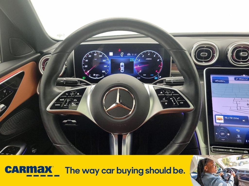 used 2023 Mercedes-Benz C-Class car, priced at $38,998