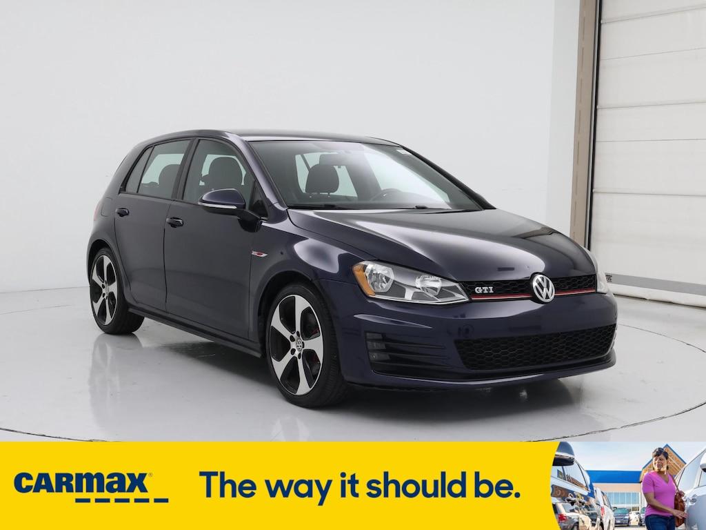 used 2016 Volkswagen Golf GTI car, priced at $19,998