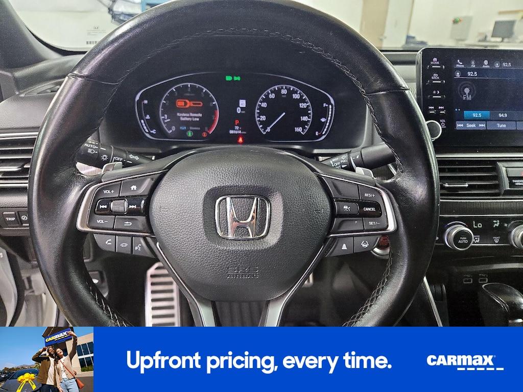 used 2022 Honda Accord car, priced at $22,998