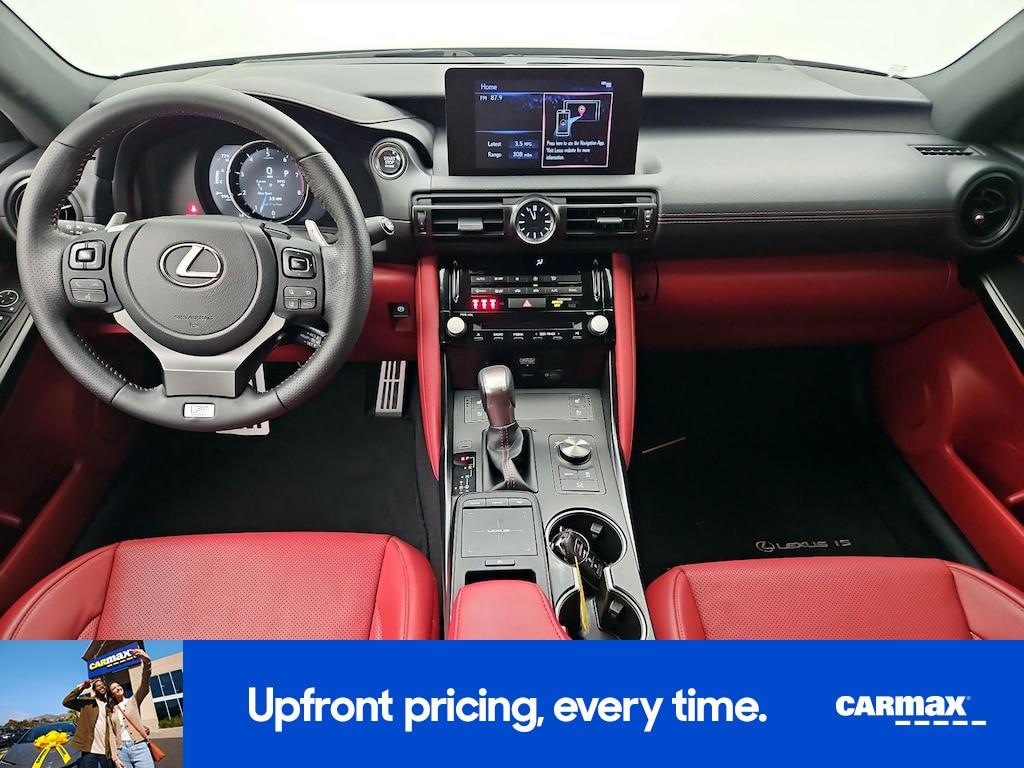 used 2023 Lexus IS 350 car, priced at $39,998