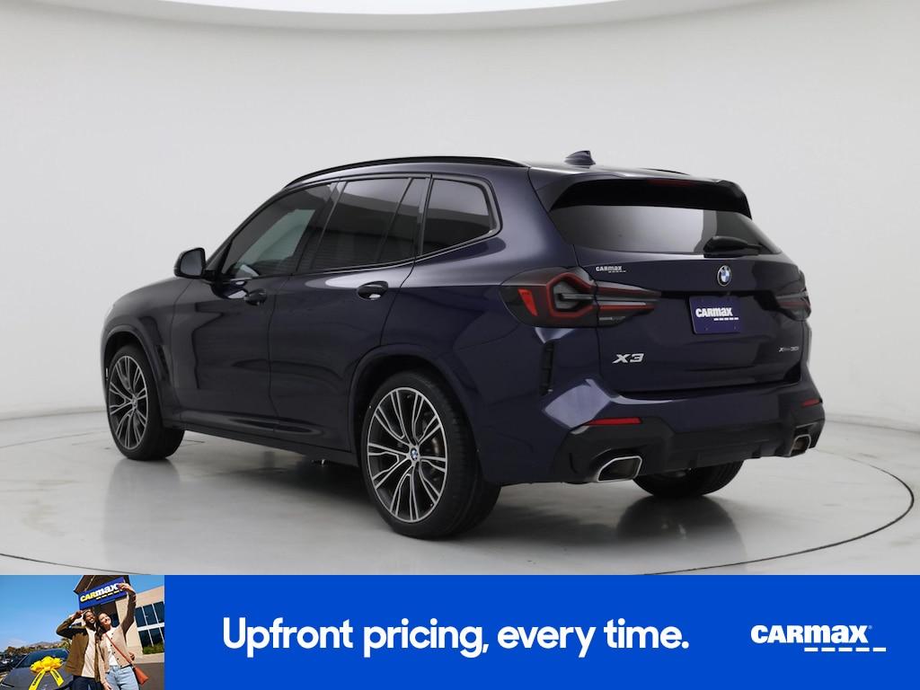 used 2022 BMW X3 car, priced at $31,998