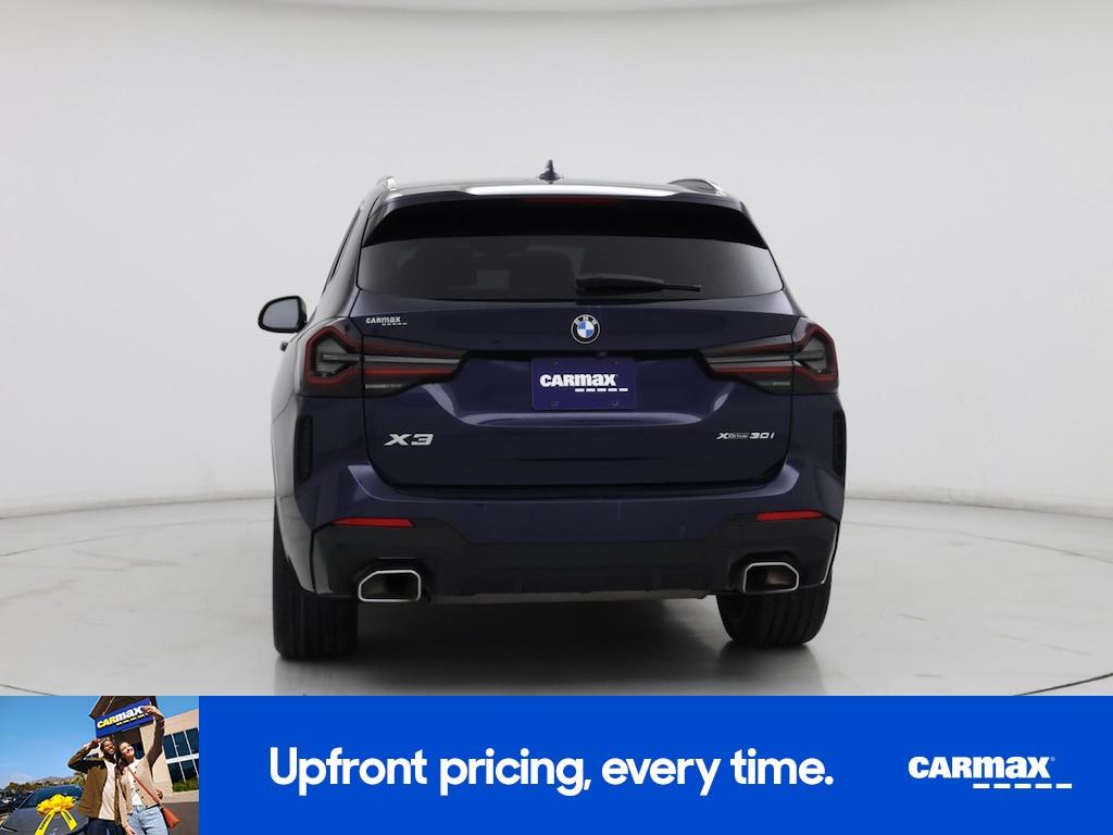 used 2022 BMW X3 car, priced at $31,998