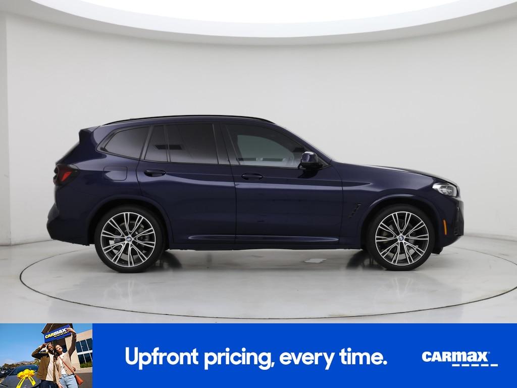 used 2022 BMW X3 car, priced at $31,998