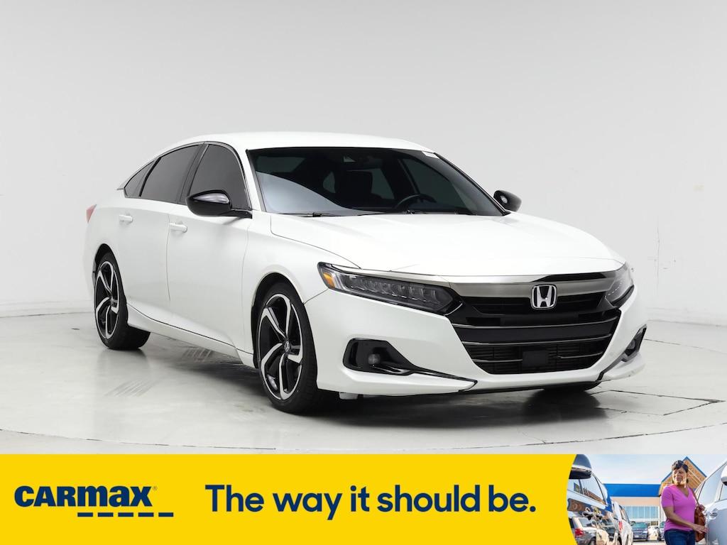 used 2021 Honda Accord car, priced at $22,998