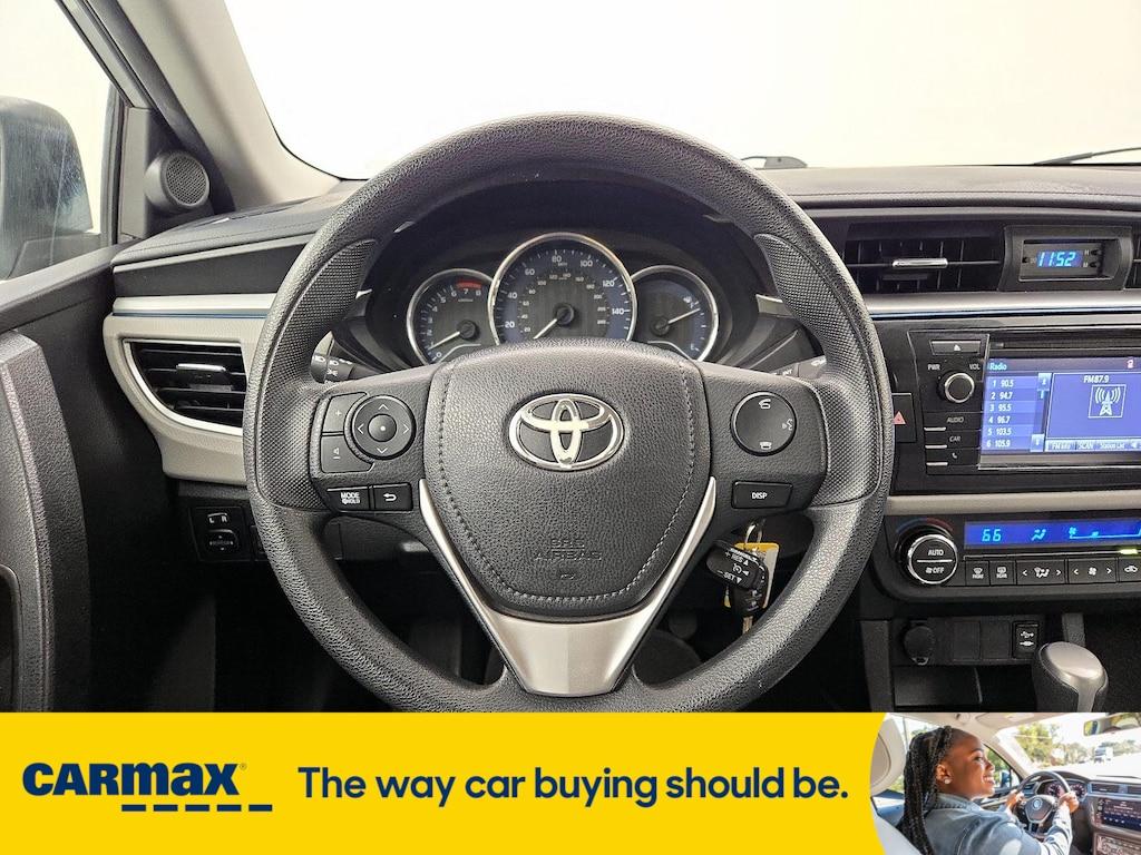 used 2015 Toyota Corolla car, priced at $18,998