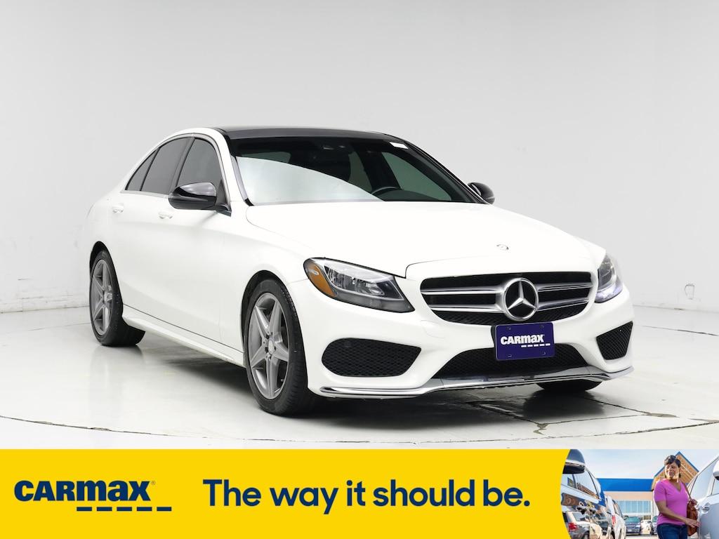used 2017 Mercedes-Benz C-Class car, priced at $22,998