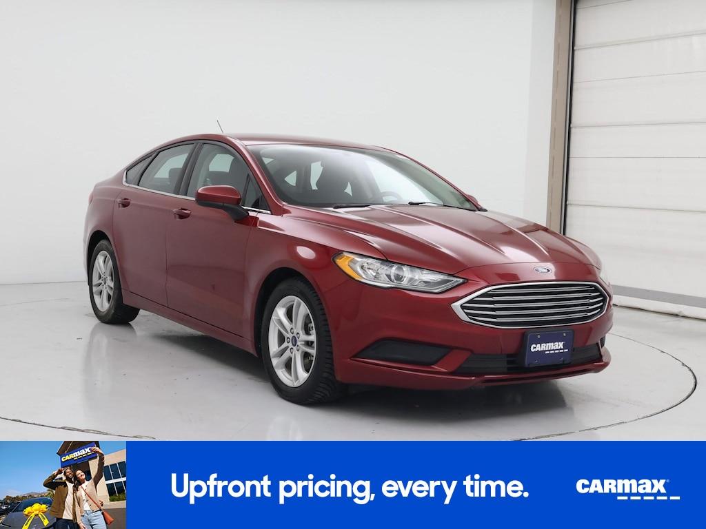 used 2018 Ford Fusion car, priced at $14,998