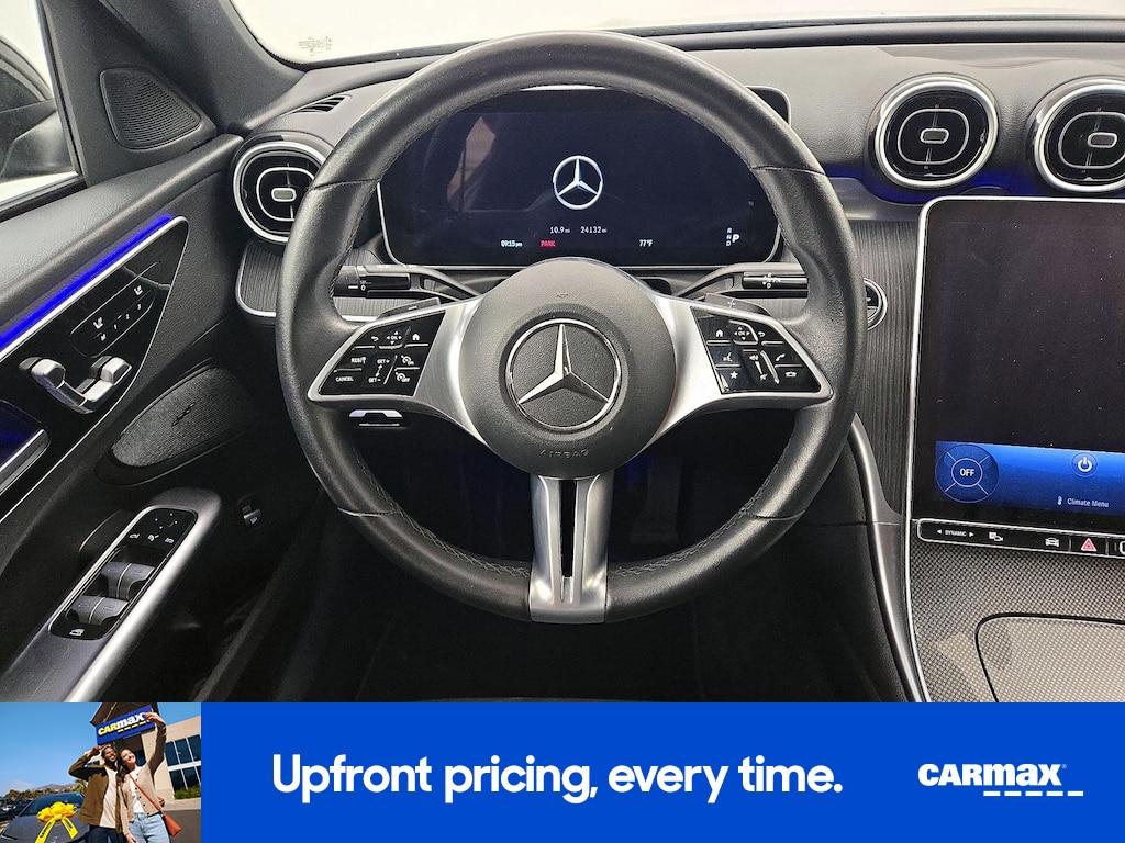 used 2024 Mercedes-Benz C-Class car, priced at $36,998