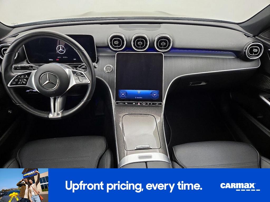 used 2024 Mercedes-Benz C-Class car, priced at $36,998