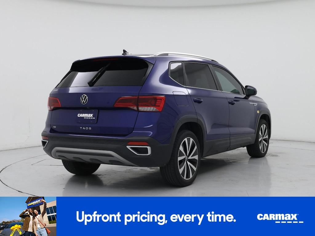 used 2022 Volkswagen Taos car, priced at $19,998