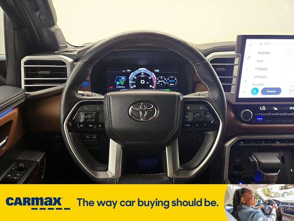 used 2024 Toyota Tundra Hybrid car, priced at $54,998