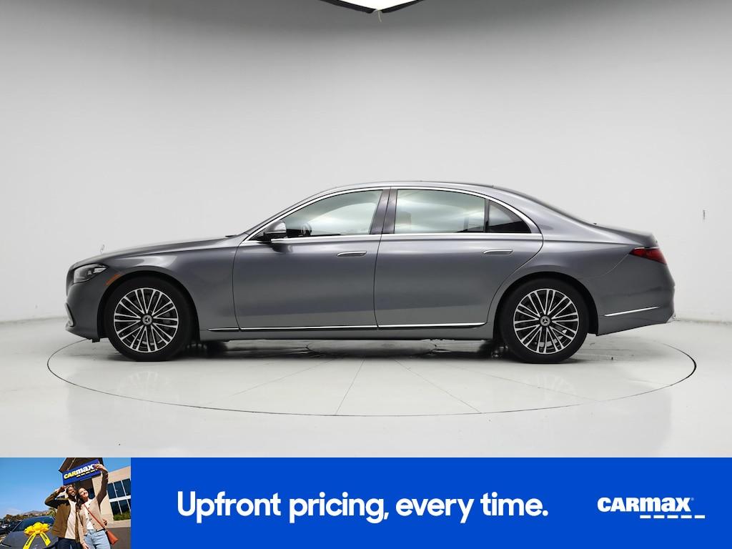used 2021 Mercedes-Benz S-Class car, priced at $63,998