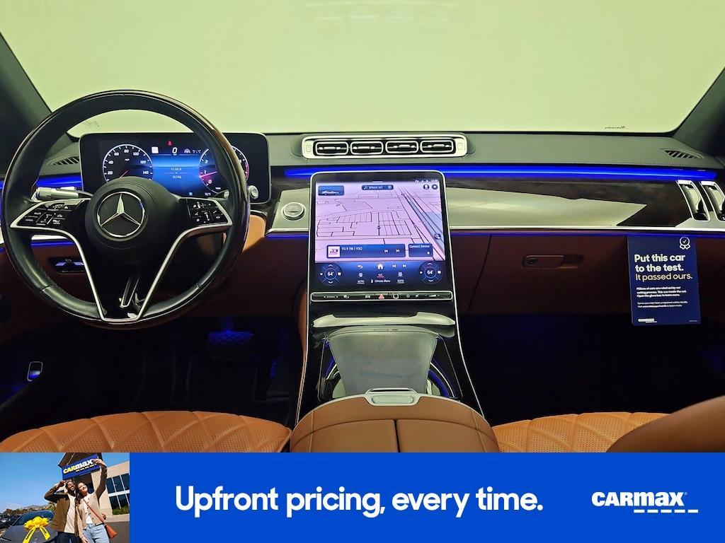 used 2021 Mercedes-Benz S-Class car, priced at $63,998