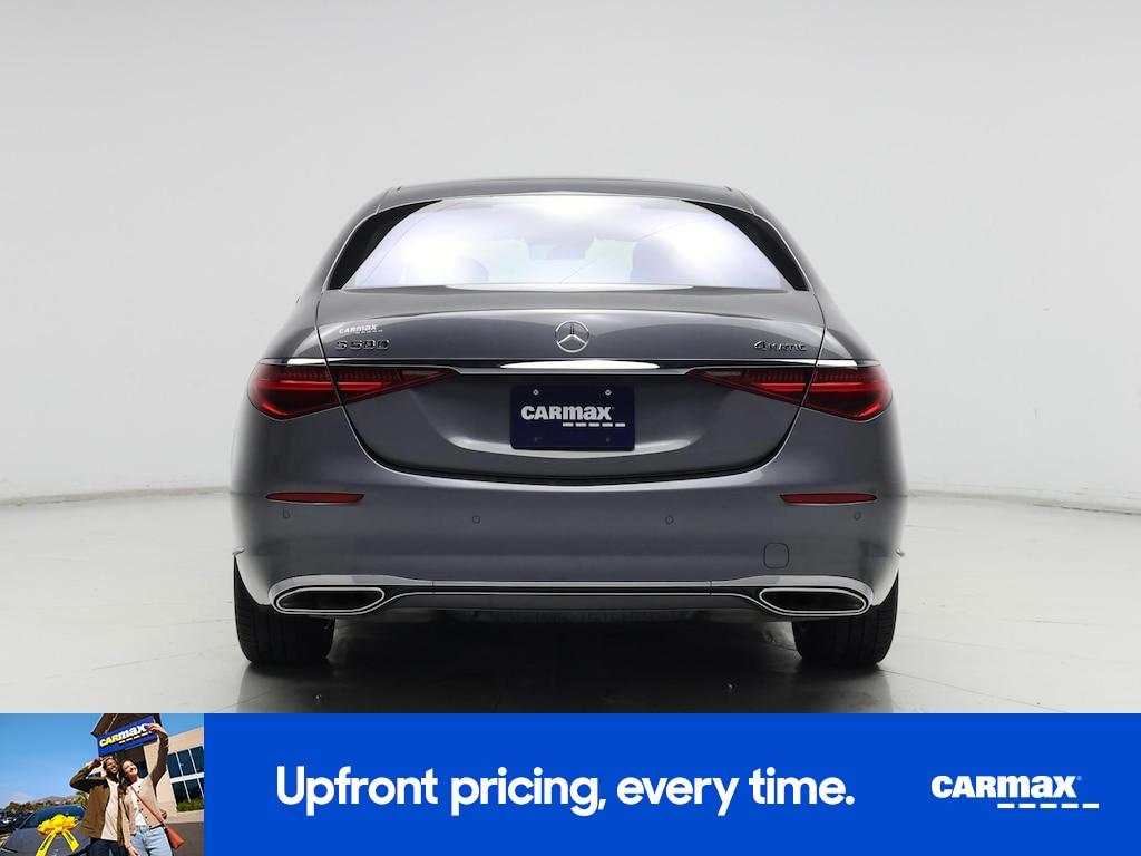 used 2021 Mercedes-Benz S-Class car, priced at $63,998