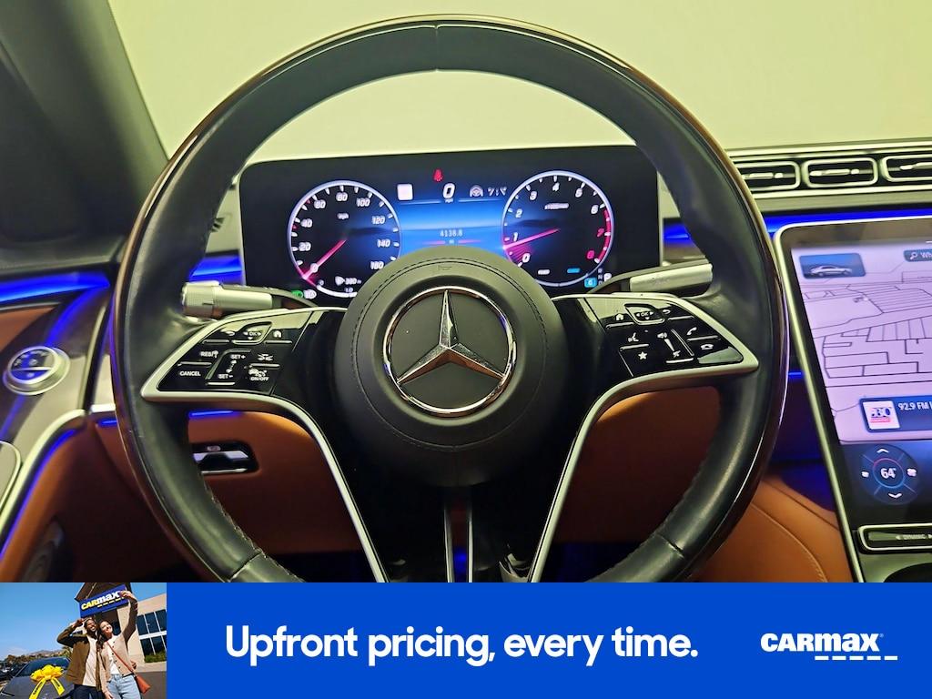 used 2021 Mercedes-Benz S-Class car, priced at $63,998