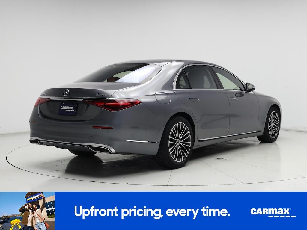 used 2021 Mercedes-Benz S-Class car, priced at $63,998