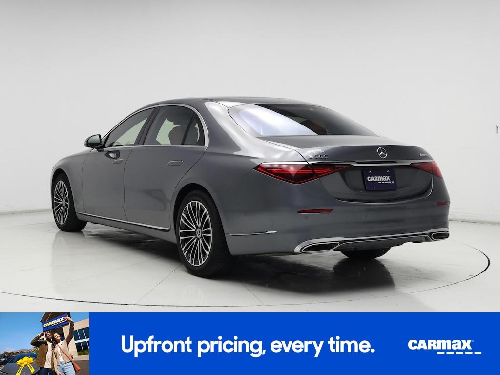 used 2021 Mercedes-Benz S-Class car, priced at $63,998