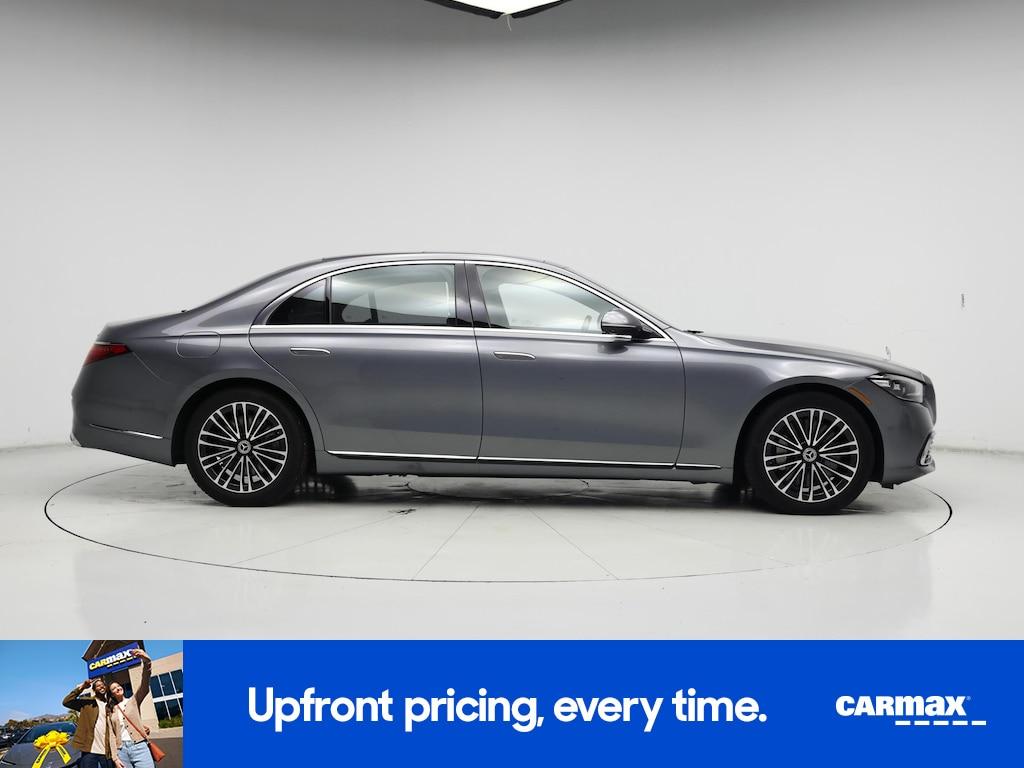 used 2021 Mercedes-Benz S-Class car, priced at $63,998