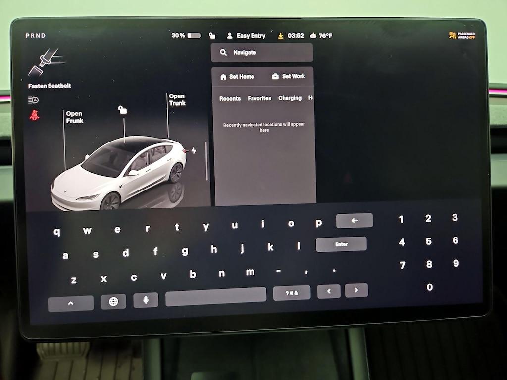 used 2025 Tesla Model 3 car, priced at $41,998