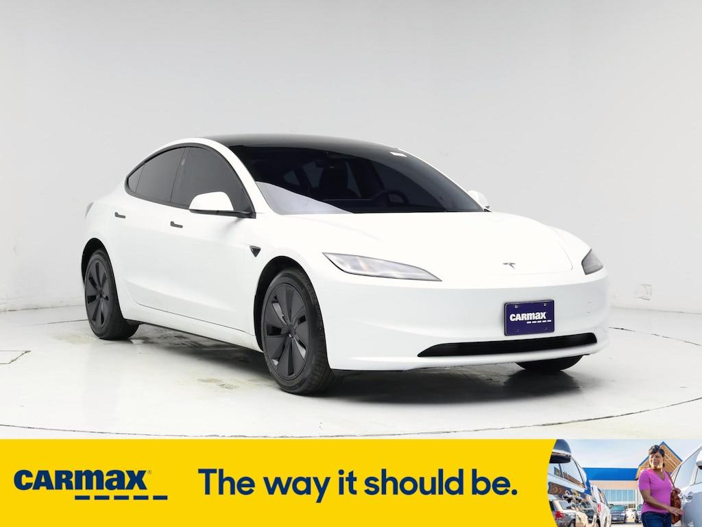 used 2025 Tesla Model 3 car, priced at $41,998
