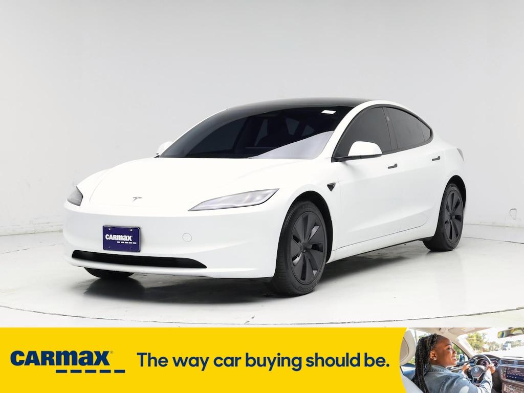 used 2025 Tesla Model 3 car, priced at $41,998