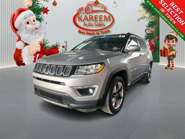 used 2018 Jeep Compass car, priced at $15,645