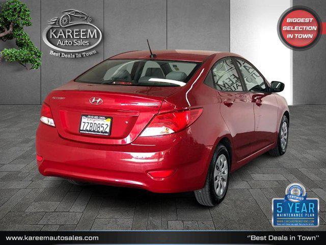 used 2017 Hyundai Accent car, priced at $9,745