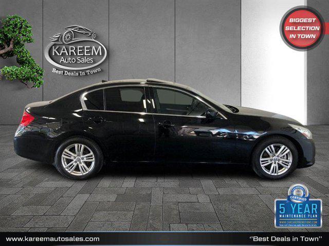 used 2012 INFINITI G37 car, priced at $15,645