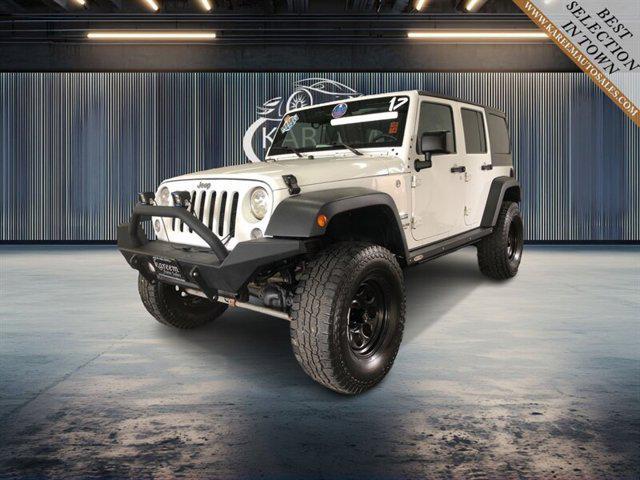 used 2017 Jeep Wrangler Unlimited car, priced at $21,785